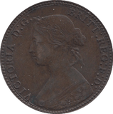1860 HALFPENNY ( EF ) - Halfpenny - Cambridgeshire Coins