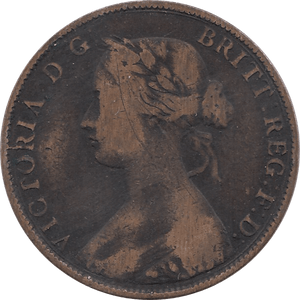 1860 HALFPENNY ( FAIR ) - Halfpenny - Cambridgeshire Coins