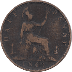 1860 HALFPENNY ( FAIR ) - Halfpenny - Cambridgeshire Coins