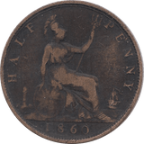 1860 HALFPENNY ( FAIR ) - Halfpenny - Cambridgeshire Coins