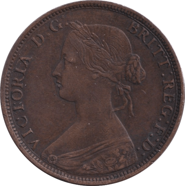 1860 HALFPENNY ( GF ) - Halfpenny - Cambridgeshire Coins