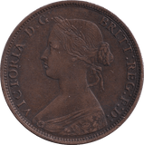 1860 HALFPENNY ( GF ) - Halfpenny - Cambridgeshire Coins