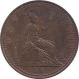 1860 PENNY ( AUNC ) - Penny - Cambridgeshire Coins