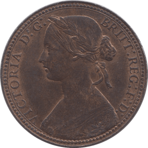 1860 PENNY ( AUNC ) - Penny - Cambridgeshire Coins