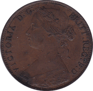 1860 PENNY ( EF ) - Penny - Cambridgeshire Coins
