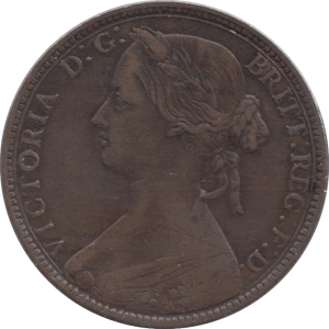 1860 PENNY ( FINE ) TOOTHED - Penny - Cambridgeshire Coins