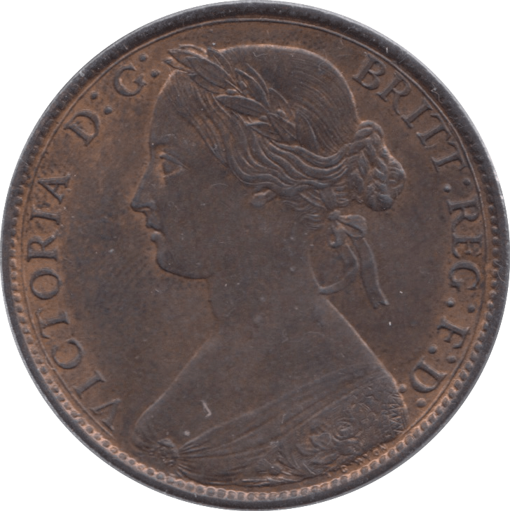 1860 PENNY ( UNC ) - Penny - Cambridgeshire Coins