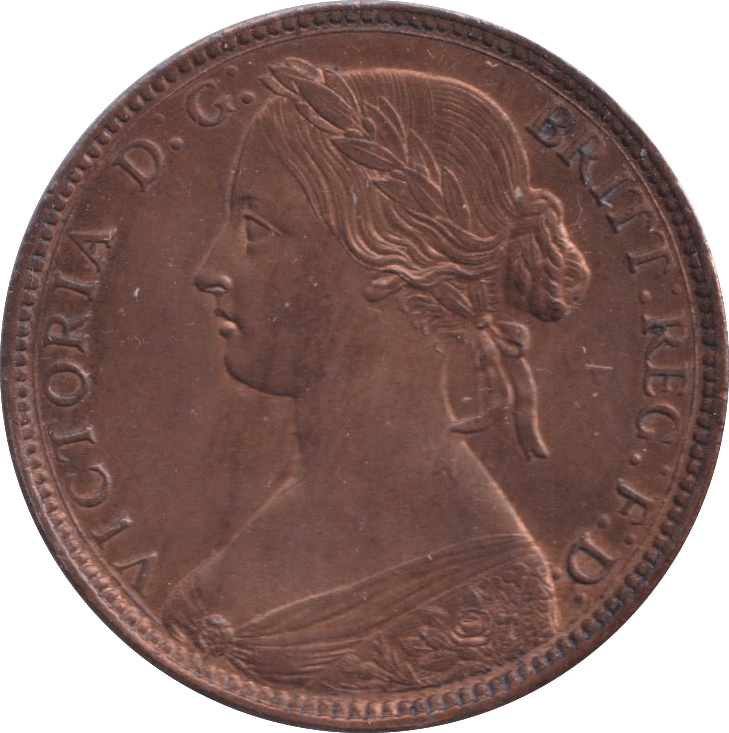 1860 PENNY ( UNC ) - Penny - Cambridgeshire Coins