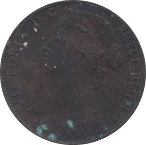 1860 PENNY ( VF ) 4 - Penny - Cambridgeshire Coins