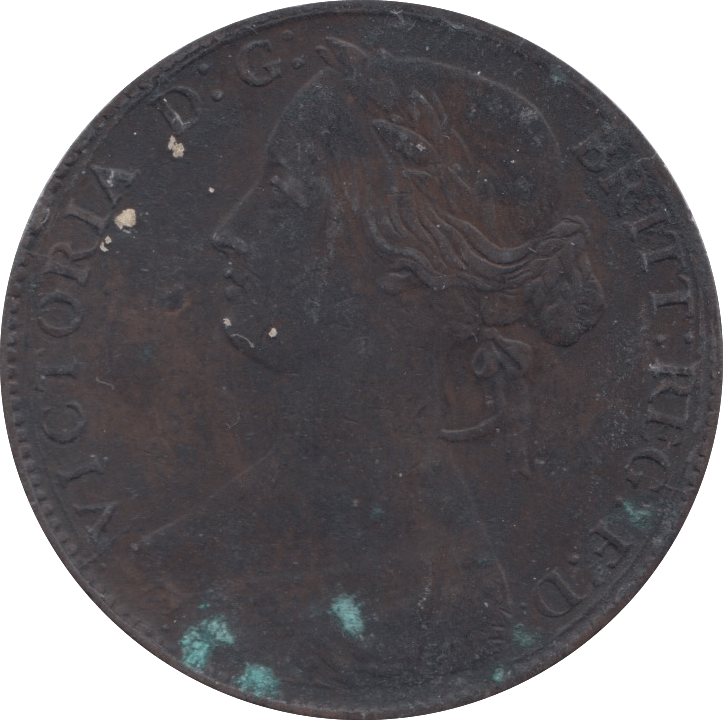 1860 PENNY ( VF ) 4 - Penny - Cambridgeshire Coins