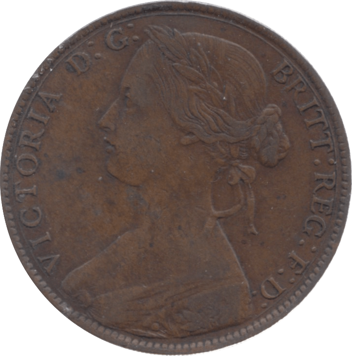 1860 PENNY ( VF ) 7 - Penny - Cambridgeshire Coins