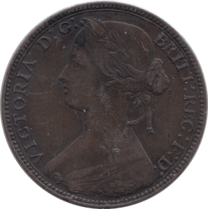 1860 PENNY ( VF ) - Penny - Cambridgeshire Coins