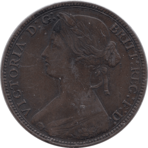 1860 PENNY ( VF ) - Penny - Cambridgeshire Coins