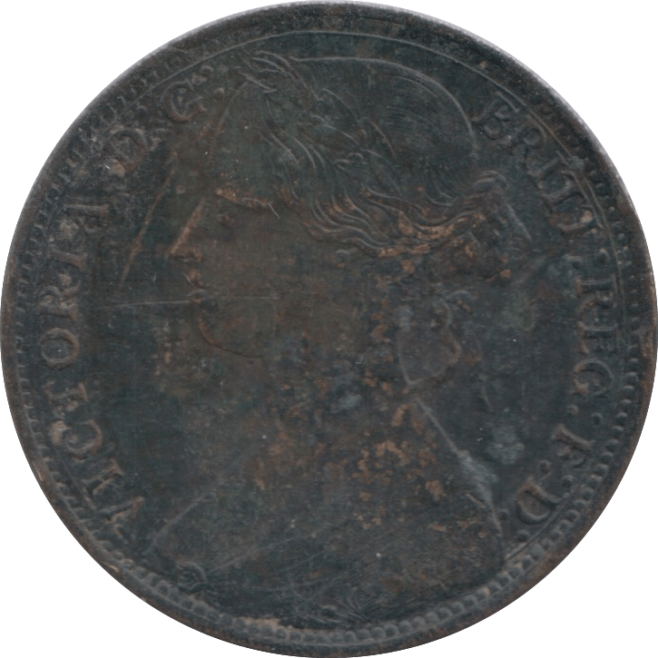 1860 PENNY ( VF ) - Penny - Cambridgeshire Coins