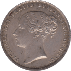 1860 SHILLING ( AUNC ) - Shilling - Cambridgeshire Coins