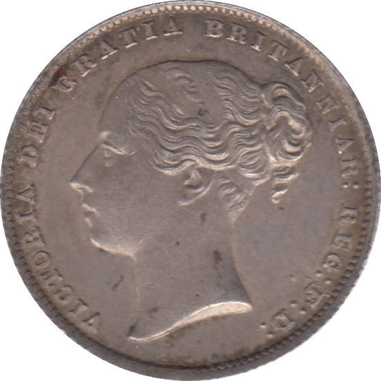 1860 SHILLING ( AUNC ) - Shilling - Cambridgeshire Coins