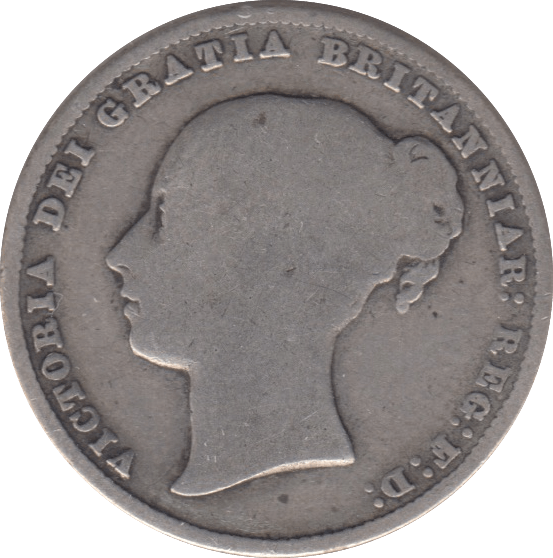 1860 SHILLING ( FAIR ) 5 - SHILLING - Cambridgeshire Coins