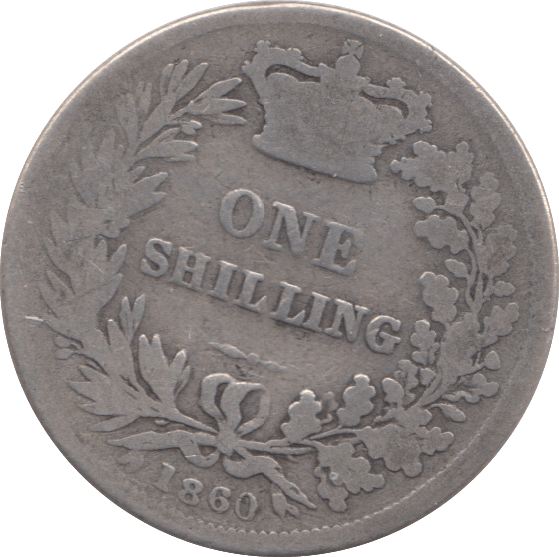 1860 SHILLING ( FAIR ) 5 - SHILLING - Cambridgeshire Coins