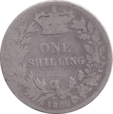 1860 SHILLING ( FAIR ) - Shilling - Cambridgeshire Coins