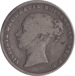 1860 SHILLING ( NF ) - Shilling - Cambridgeshire Coins
