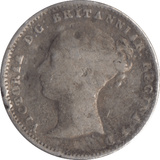 1860 SILVER THREEPENCE ( FAIR ) - Threepence - Cambridgeshire Coins