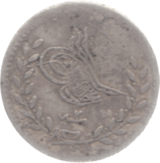 1860 TURKEY SILVER 20 PARA ( FINE ) - WORLD COINS - Cambridgeshire Coins