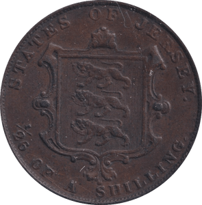 1861 1/26 SHILLING JERSEY - WORLD COINS - Cambridgeshire Coins