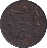 1861 1/26 SHILLING JERSEY - WORLD COINS - Cambridgeshire Coins