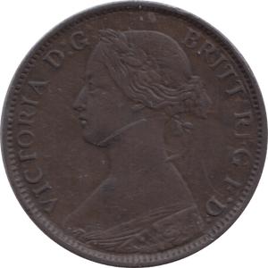 1861 FARTHING ( EF ) 1 - Farthing - Cambridgeshire Coins