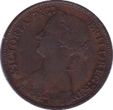 1861 FARTHING (F) - Farthing - Cambridgeshire Coins