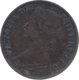 1861 FARTHING ( GVF ) 3 - Farthing - Cambridgeshire Coins