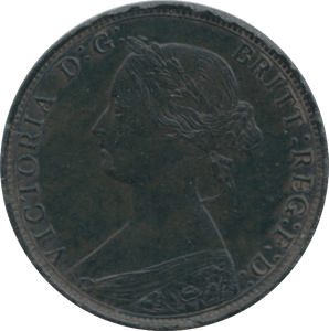1861 HALFPENNY ( AUNC ) - Halfpenny - Cambridgeshire Coins