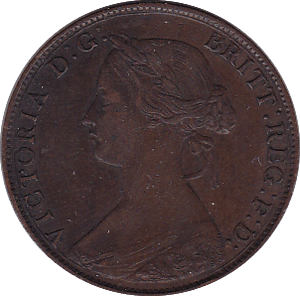 1861 HALFPENNY ( EF ) - Halfpenny - Cambridgeshire Coins