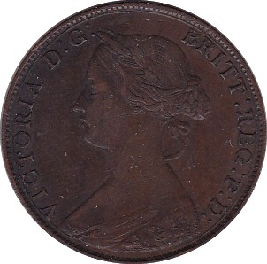 1861 HALFPENNY ( EF ) - Halfpenny - Cambridgeshire Coins