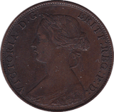 1861 HALFPENNY ( EF ) - Halfpenny - Cambridgeshire Coins