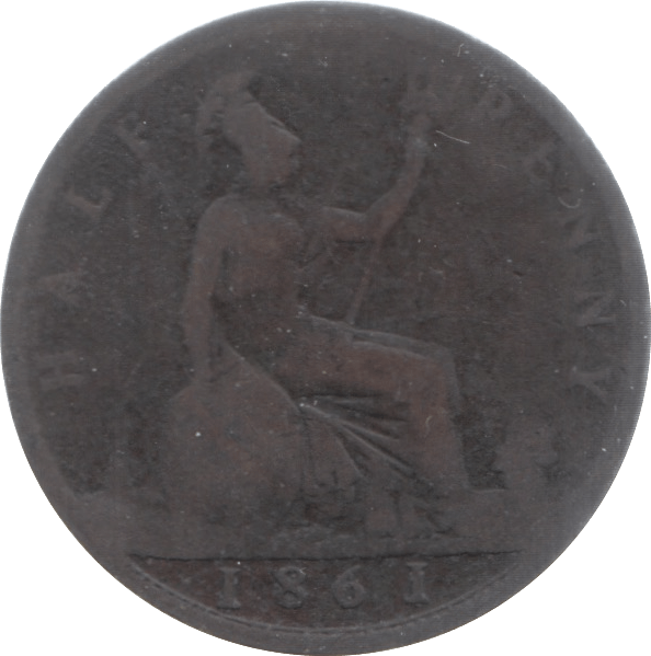 1861 HALFPENNY ( FAIR ) - Halfpenny - Cambridgeshire Coins
