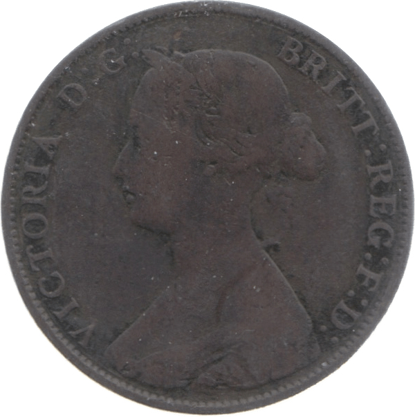 1861 HALFPENNY ( FAIR ) - Halfpenny - Cambridgeshire Coins