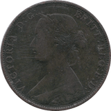 1861 HALFPENNY ( FINE ) - Halfpenny - Cambridgeshire Coins