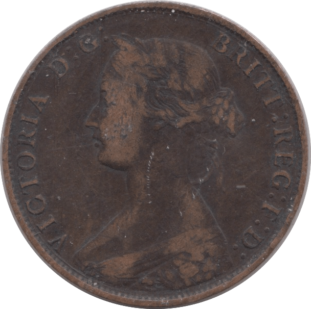 1861 HALFPENNY ( GF ) 14 - Halfpenny - Cambridgeshire Coins