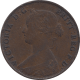 1861 HALFPENNY ( GF ) 1 - Halfpenny - Cambridgeshire Coins