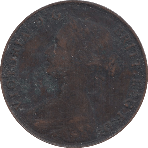 1861 HALFPENNY ( GF ) B - Halfpenny - Cambridgeshire Coins