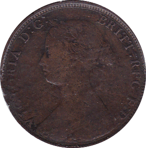 1861 HALFPENNY ( GF ) - Halfpenny - Cambridgeshire Coins