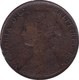 1861 HALFPENNY ( GF ) - Halfpenny - Cambridgeshire Coins