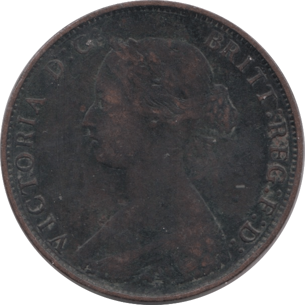 1861 HALFPENNY ( GVF ) 14 A - Halfpenny - Cambridgeshire Coins