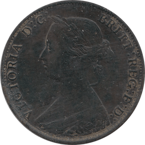 1861 HALFPENNY ( VF ) - Halfpenny - Cambridgeshire Coins