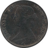 1861 HALFPENNY ( VF ) - Halfpenny - Cambridgeshire Coins