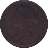 1861 HALFPENNY ( VF ) - Halfpenny - Cambridgeshire Coins
