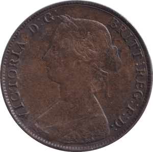1861 HALFPENNY ( VF ) - Halfpenny - Cambridgeshire Coins