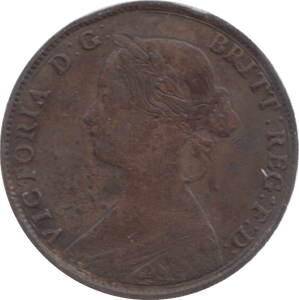 1861 HALFPENNY ( VF ) - Halfpenny - Cambridgeshire Coins
