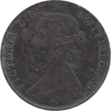 1861 HALFPENNY ( VF ) - Halfpenny - Cambridgeshire Coins